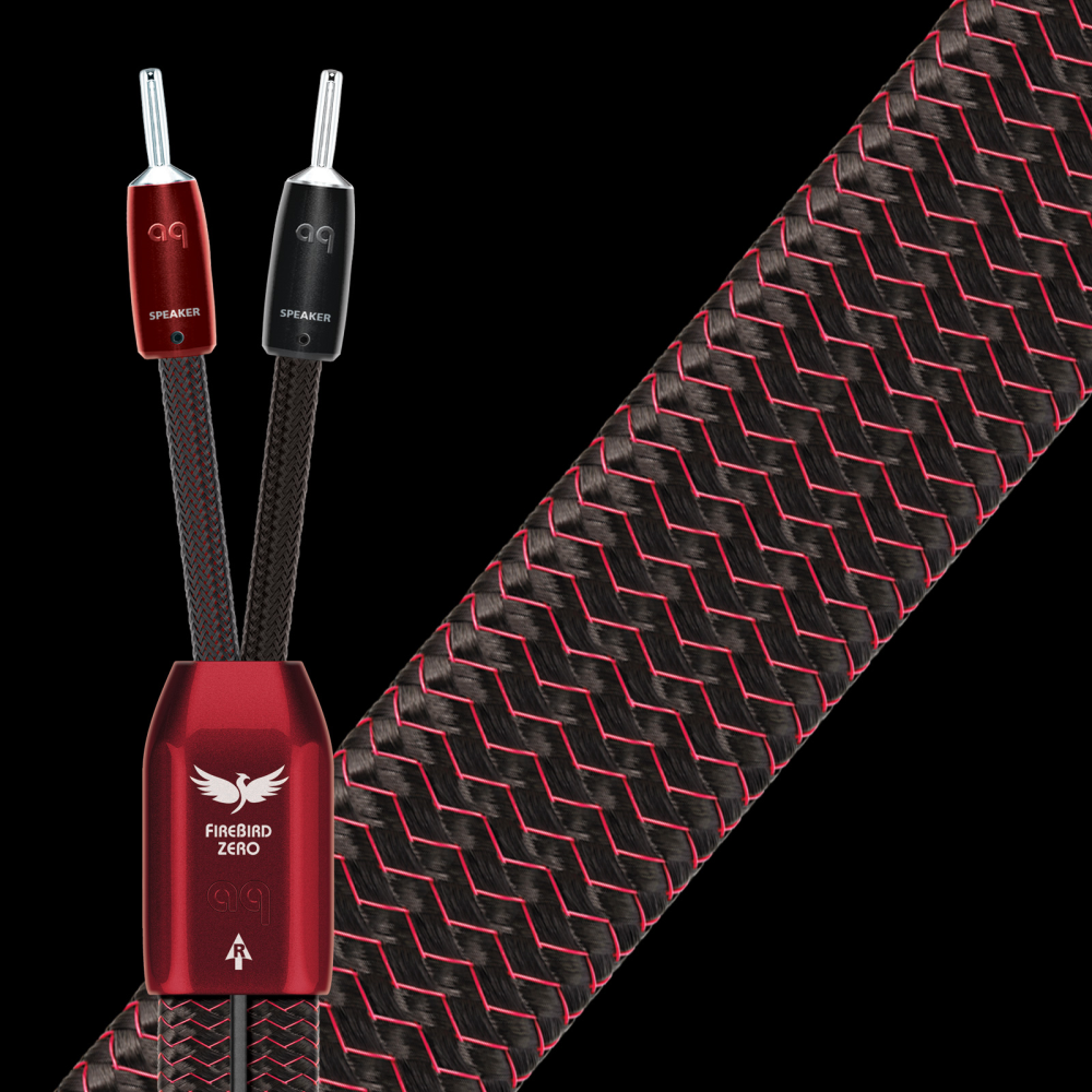 AUDIOQUEST FIREBIRD ZERO PREPARED SPEAKER CABLES