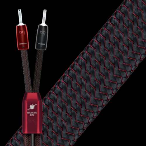 AUDIOQUEST WILLIAM TELL ZERO PREPARED SPEAKER CABLES