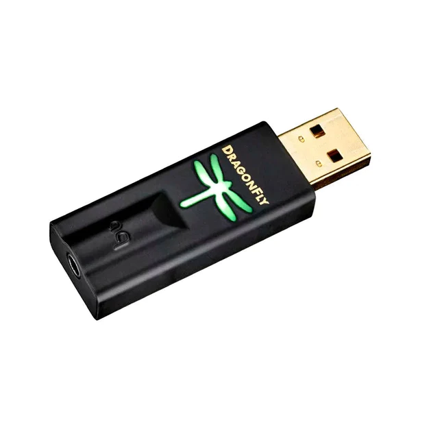 AUDIOQUEST - DRAGONFLY BLACK - USB DAC + PREAMP + HEADPHONE AMP