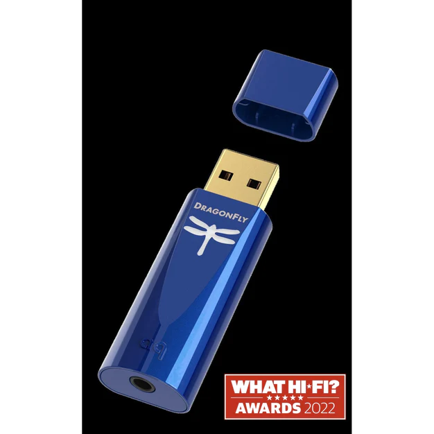AUDIOQUEST - DRAGONFLY COBALT - DAC + PREAMP + HEADPHONE AMP