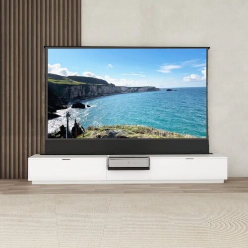 VIVIDSTORM Motorised Laser TV Cabinet Berlin - Leica Cine 1 Edition